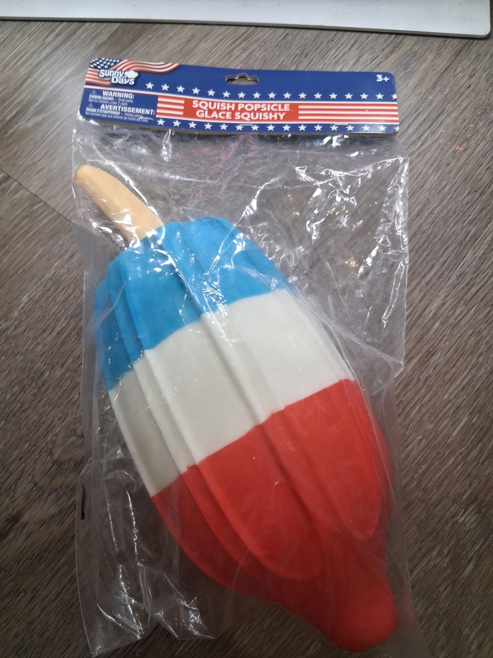 Red White Blue Squish Popsicle Party Decoration